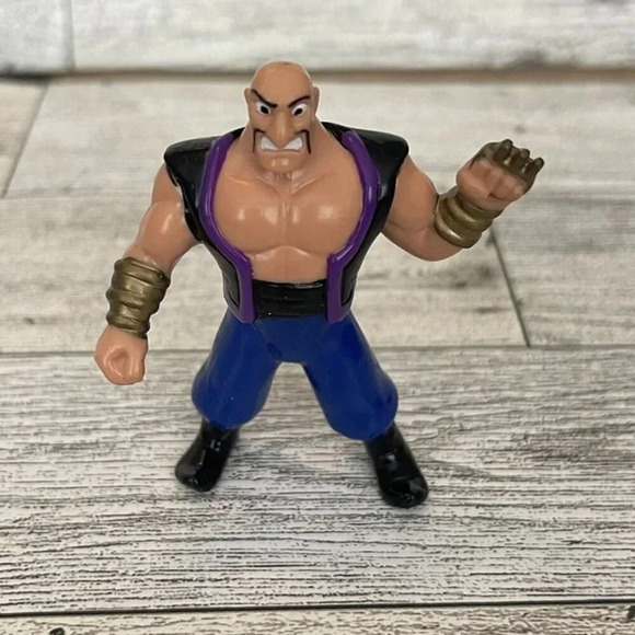 1994 Disney Aladdin King Of Thieves Thief Guard Mini Action Figure 2.75" Vintage - Picture 5 of 7